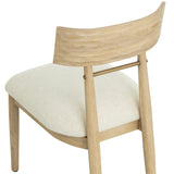 Florian Dining Chair, Geralt Linen, Set of 2-Furniture - Dining-High Fashion Home