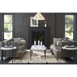 Floyd Cocktail Table, Artic Marble-Furniture - Accent Tables-High Fashion Home