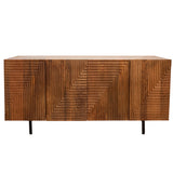Fluteboard Cabinet, Brown