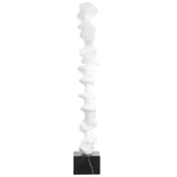Flux Sculpture, Matte White-Accessories-High Fashion Home