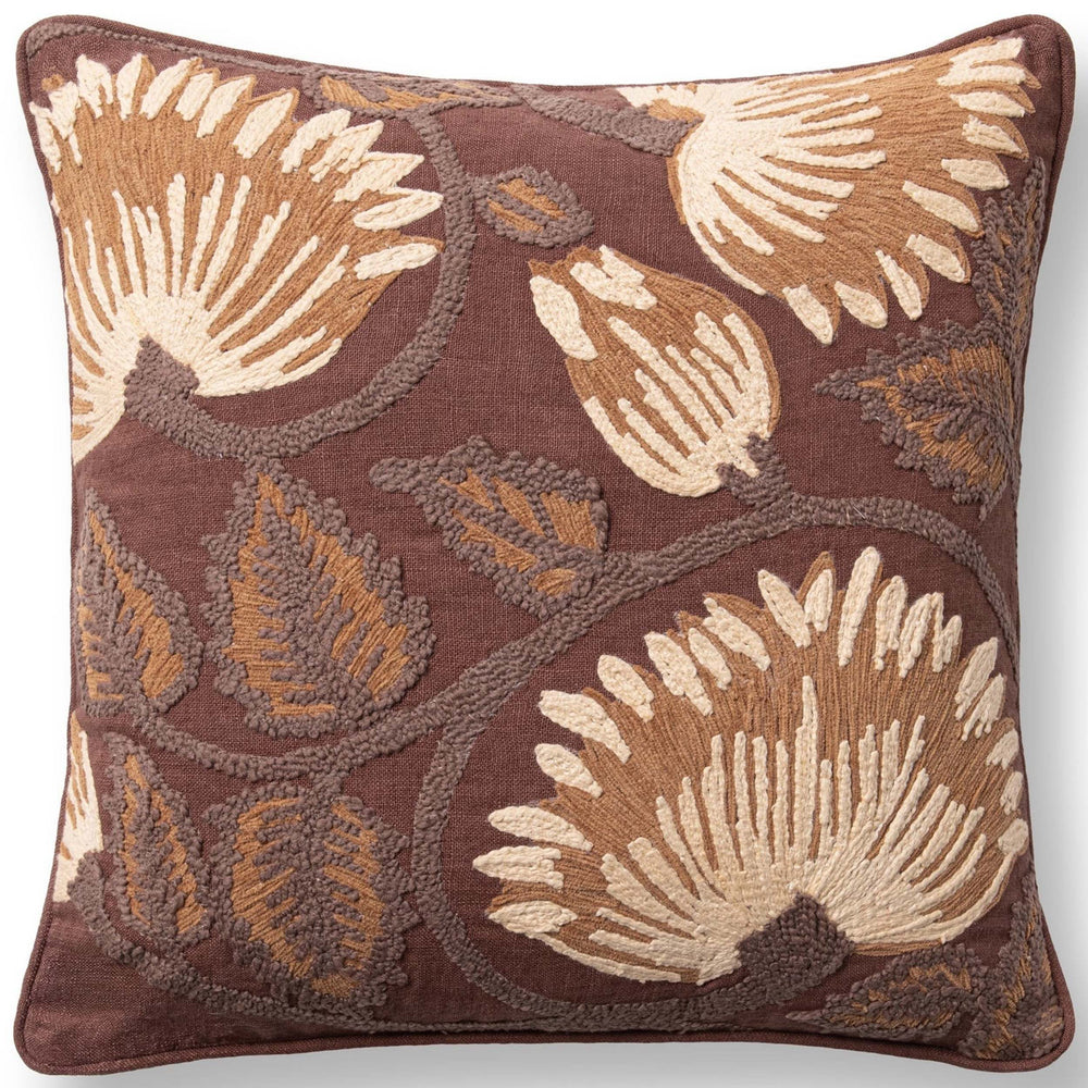 Folly Pillow, Mahogany-Accessories-High Fashion Home
