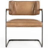 Fonda Leather Dining Chair, Adobe Tan, Set of 2-Furniture - Dining-High Fashion Home