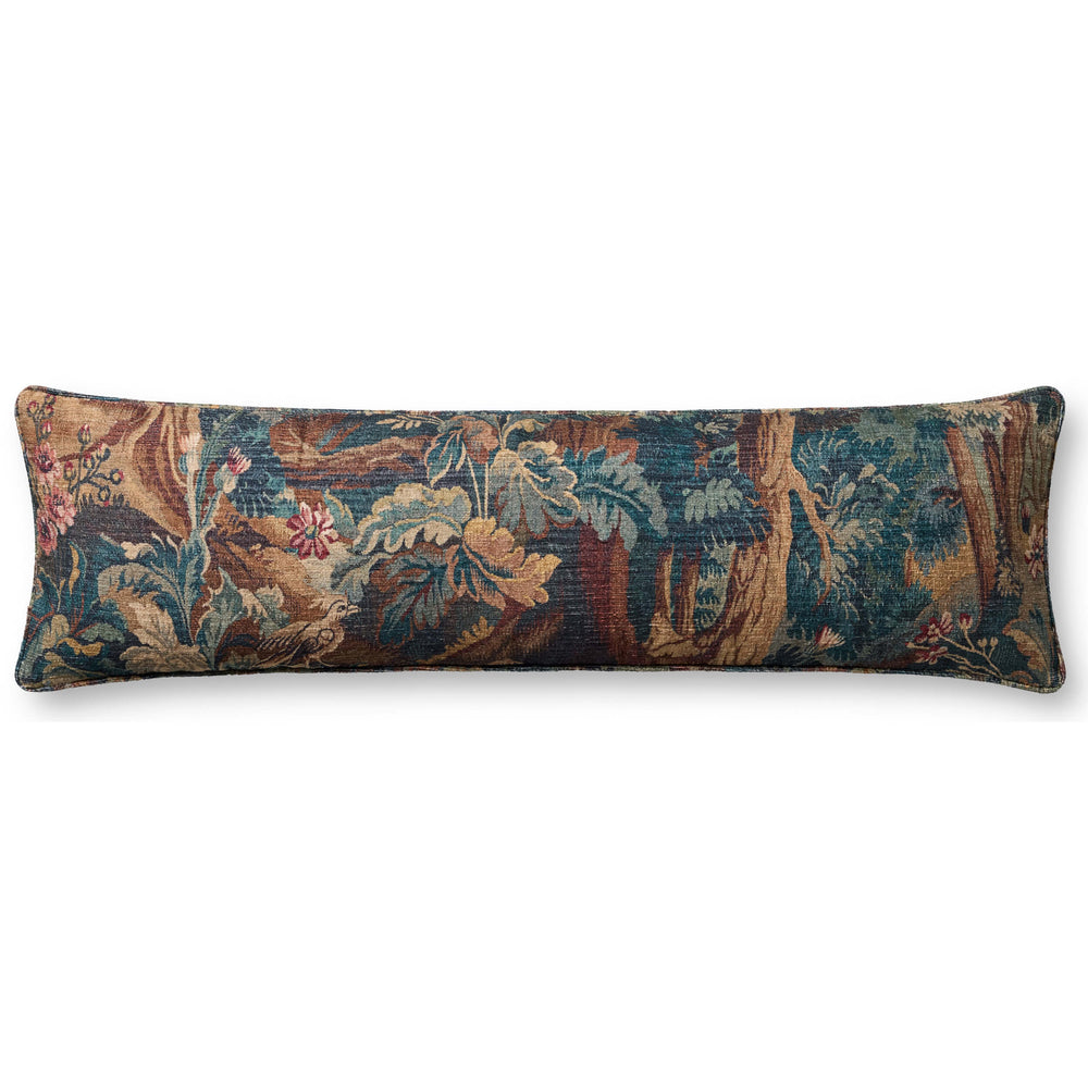 Forest Bolster Pillow, Green/Multi