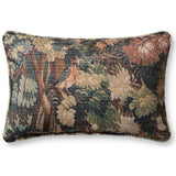 Forest Lumbar Pillow, Green/Multi