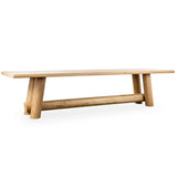 Foundation Rectangle Gathering Table, Light Oak-Furniture - Dining-High Fashion Home