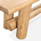 Foundation Rectangle Gathering Table, Light Oak-Furniture - Dining-High Fashion Home
