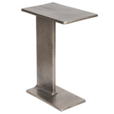 Fox Table, Light Graphite-Furniture - Accent Tables-High Fashion Home