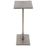 Fox Table, Light Graphite-Furniture - Accent Tables-High Fashion Home