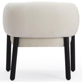 Foxy Accent Chair, Cream-Furniture - Chairs-High Fashion Home