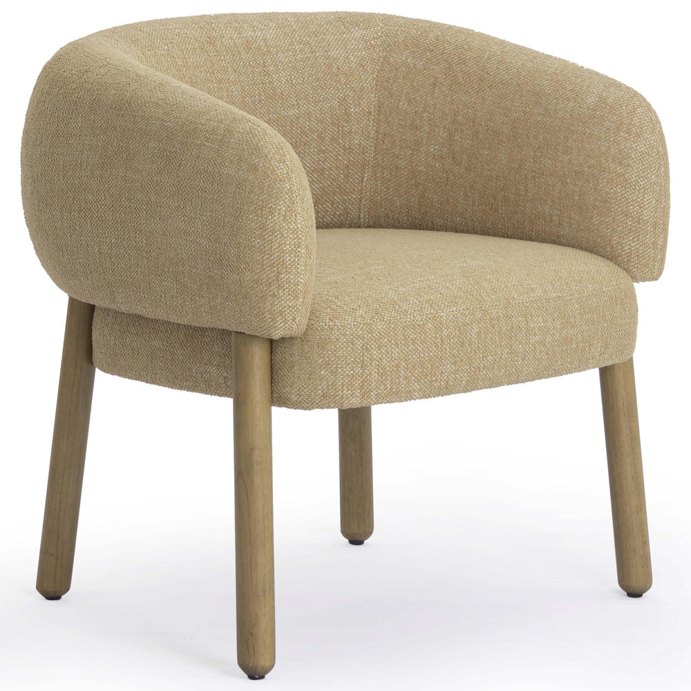 Foxy Accent Chair, Honey-Furniture - Chairs-High Fashion Home