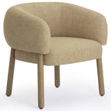 Foxy Accent Chair, Honey-Furniture - Chairs-High Fashion Home