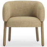 Foxy Accent Chair, Honey-Furniture - Chairs-High Fashion Home