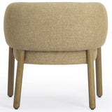 Foxy Accent Chair, Honey-Furniture - Chairs-High Fashion Home