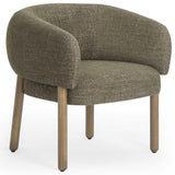 Foxy Accent Chair, Olive Cream-Furniture - Chairs-High Fashion Home