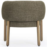 Foxy Accent Chair, Olive Cream-Furniture - Chairs-High Fashion Home