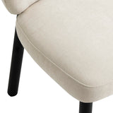 Foxy Dining Chair, Cream, Set of 2-Furniture - Dining-High Fashion Home