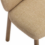 Foxy Dining Chair, Honey, Set of 2-Furniture - Dining-High Fashion Home