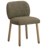 Foxy Dining Chair, Olive Green, Set of 2-Furniture - Dining-High Fashion Home