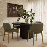 Foxy Dining Chair, Olive Green, Set of 2-Furniture - Dining-High Fashion Home