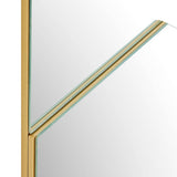 Fracture Mirror, Gold