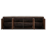 Frame Media Console, Grey Oak