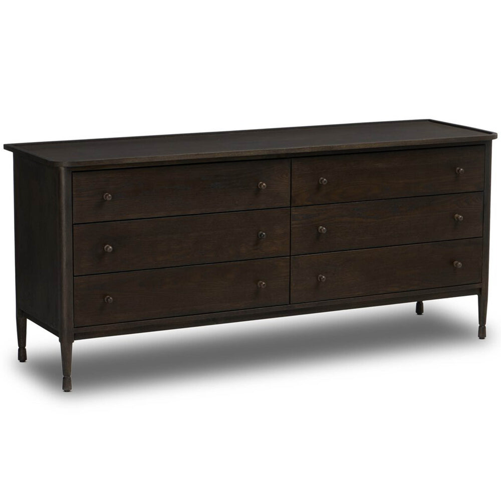 Franny 6 Drawer Dresser, Espresso by Amber Lewis x Four Hands