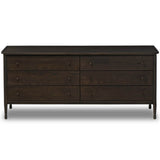 Franny 6 Drawer Dresser, Espresso by Amber Lewis x Four Hands