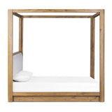 Frederick Canopy Bed, Antwerp Bone by Four Hands-Furniture - Bedroom-High Fashion Home