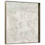 Fredric Square Mirror, Brass