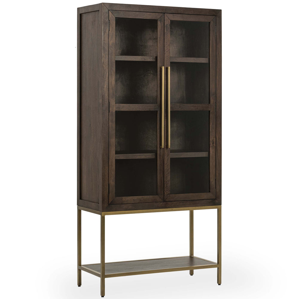 Freemont Tall Cabinet, Kona Brown