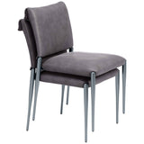 Freesia Dining Chair, Charcoal Gray, Set of 2-Furniture - Dining-High Fashion Home