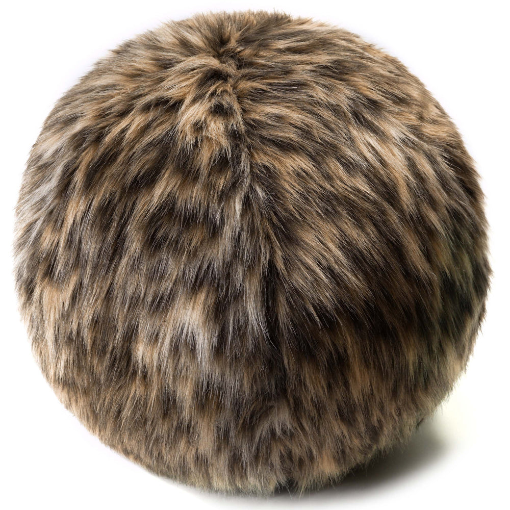 Fur Ball Pillow, Margay-Accessories-High Fashion Home