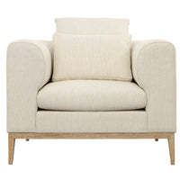 Dalia Chair, Ecru-Furniture - Chairs-High Fashion Home