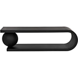 Estelle Coffee Table, Matte Black-High Fashion Home