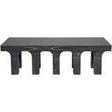 Santos Coffee Table, Cinder Black-High Fashion Home