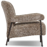 Gabriette Chair, Taupe Shearling by Four Hands
