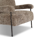 Gabriette Chair, Taupe Shearling by Four Hands