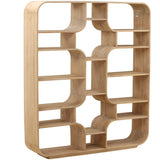 Gaetan Bookcase, Light Natural