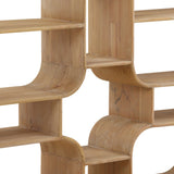Gaetan Bookcase, Light Natural