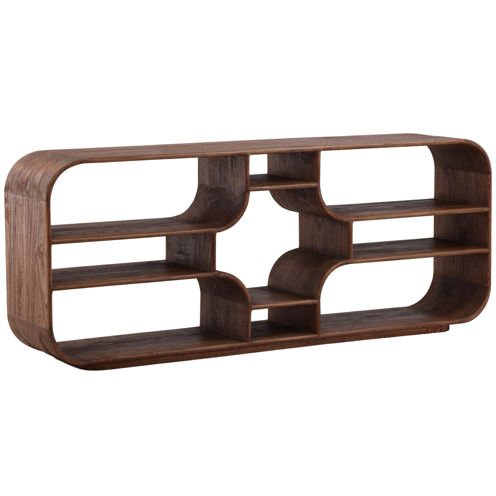 Gaetan Horizontal Bookcase, Brown