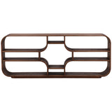 Gaetan Horizontal Bookcase, Brown