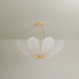 Galena 9 Light Chandelier, Vintage Gold Leaf