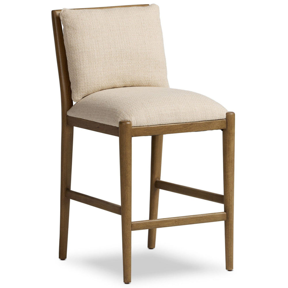 Gallagher Stool, Irving Flax by Four Hands-Furniture - Dining-High Fashion Home