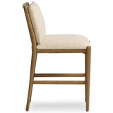 Gallagher Stool, Irving Flax by Four Hands-Furniture - Dining-High Fashion Home