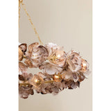 Galle 20 Light Chandelier, Vintage Gold Leaf
