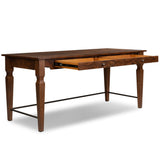 Galvin Desk, Walnut by Amber Lewis x Four Hands-Furniture - Office-High Fashion Home