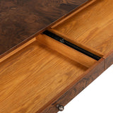 Galvin Desk, Walnut by Amber Lewis x Four Hands-Furniture - Office-High Fashion Home