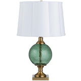 Gardenia Table Lamp, Green-Lighting-High Fashion Home