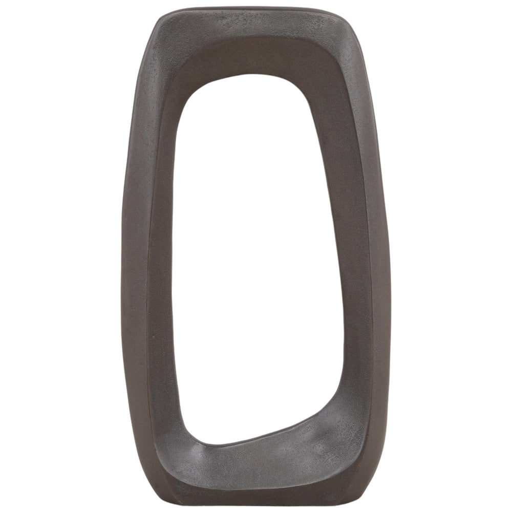 Garen Sculpture, Black-Accessories-High Fashion Home