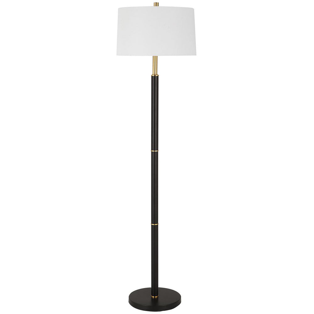 Garner Floor Lamp, Black-Lighting-High Fashion Home